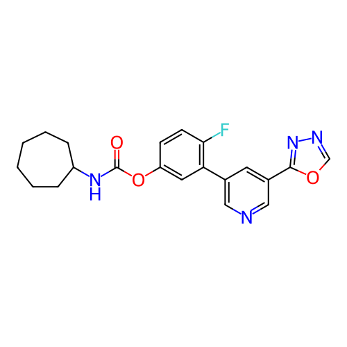 Chemical structure of BindingDB Monomer ID 734218