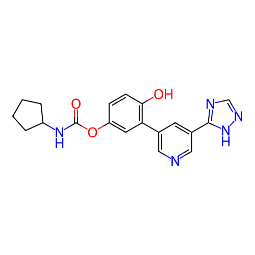 Chemical structure of BindingDB Monomer ID 734253