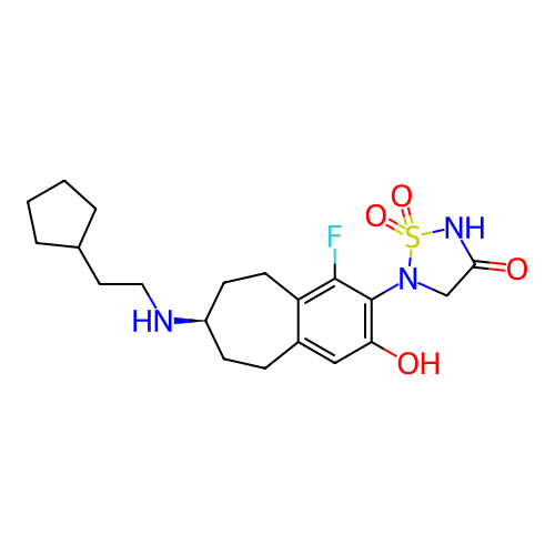 Chemical structure of BindingDB Monomer ID 734303