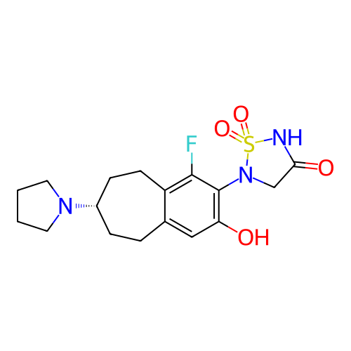 Chemical structure of BindingDB Monomer ID 734306