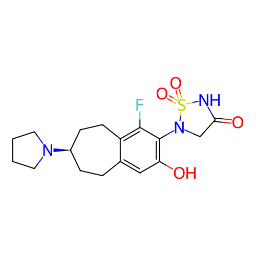 Chemical structure of BindingDB Monomer ID 734307