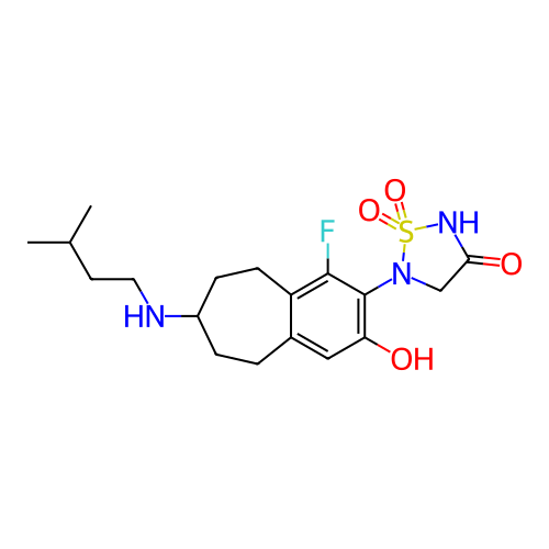 Chemical structure of BindingDB Monomer ID 734314