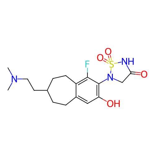 Chemical structure of BindingDB Monomer ID 734325