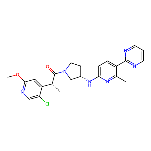 Chemical structure of BindingDB Monomer ID 734335