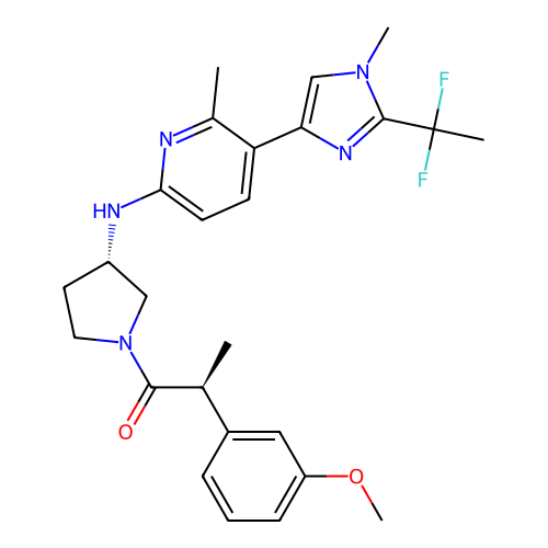 Chemical structure of BindingDB Monomer ID 734345