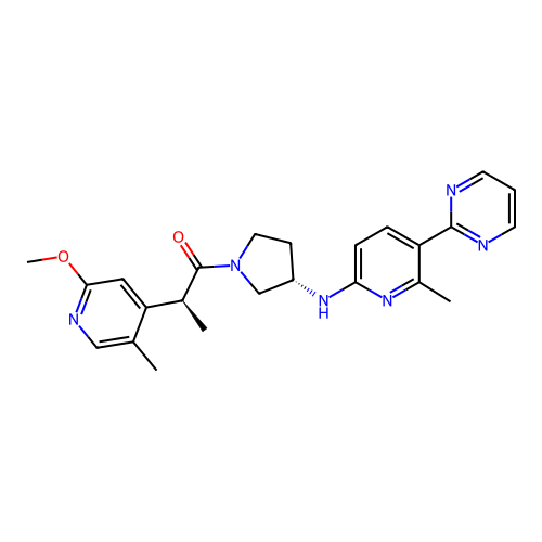 Chemical structure of BindingDB Monomer ID 734357