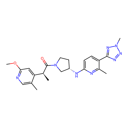 Chemical structure of BindingDB Monomer ID 734364