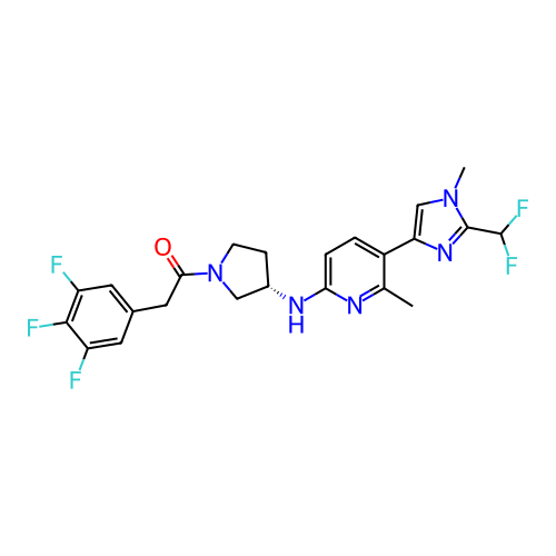 Chemical structure of BindingDB Monomer ID 734366