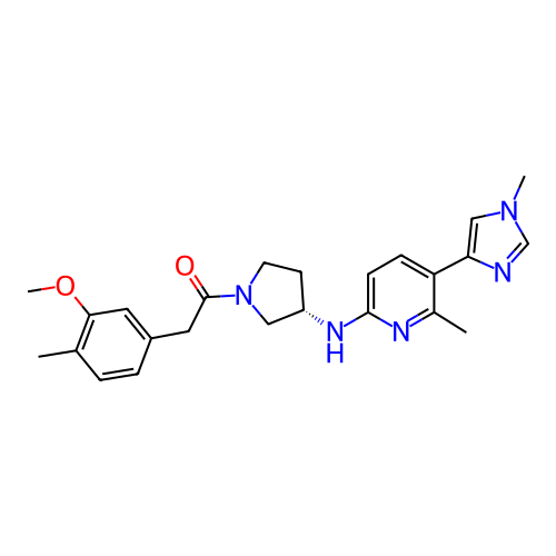 Chemical structure of BindingDB Monomer ID 734370