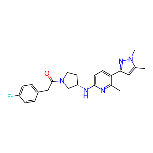 Chemical structure of BindingDB Monomer ID 734371