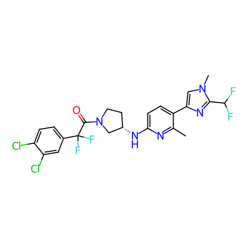 Chemical structure of BindingDB Monomer ID 734374
