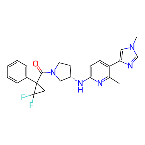 Chemical structure of BindingDB Monomer ID 734375