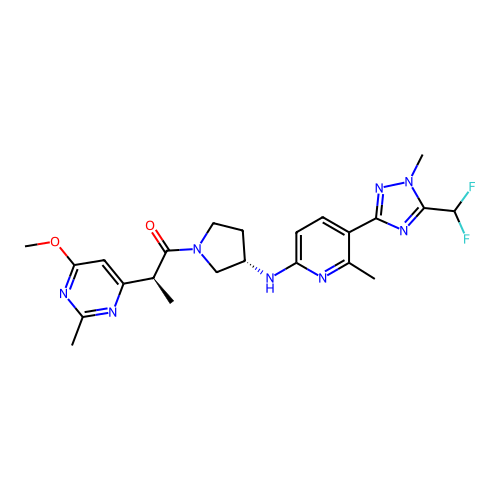 Chemical structure of BindingDB Monomer ID 734385