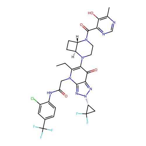 Chemical structure of BindingDB Monomer ID 734979