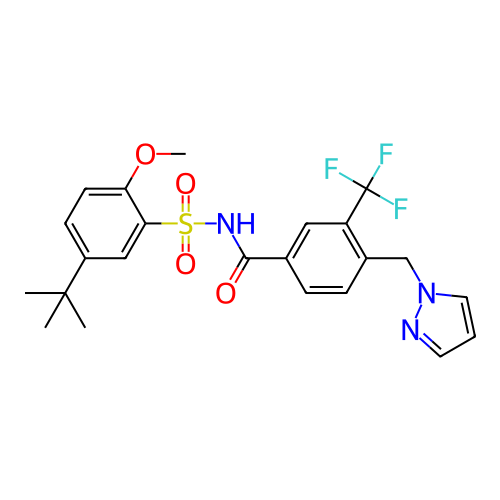 Chemical structure of BindingDB Monomer ID 736444
