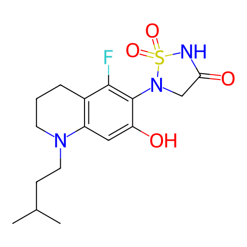 Chemical structure of BindingDB Monomer ID 736614