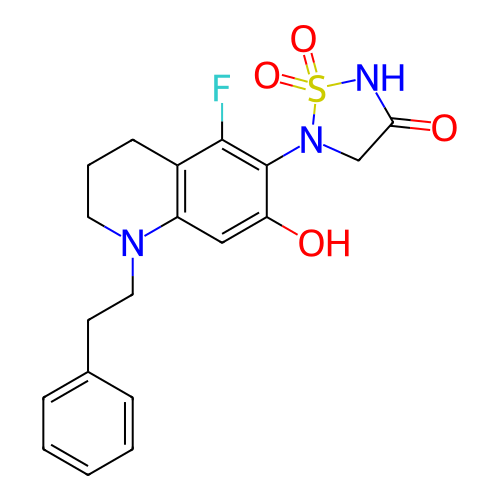 Chemical structure of BindingDB Monomer ID 736615