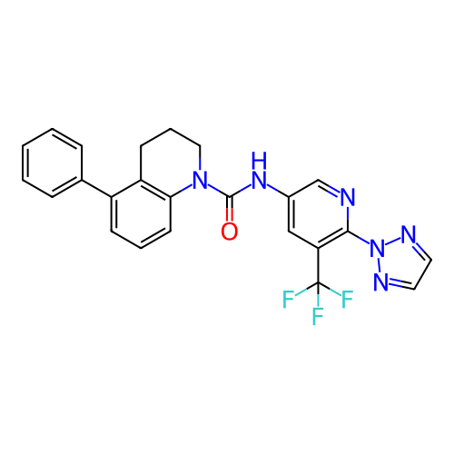 Chemical structure of BindingDB Monomer ID 736786