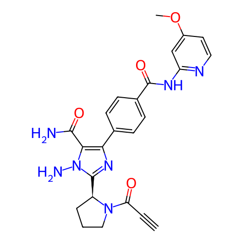 Chemical structure of BindingDB Monomer ID 737537