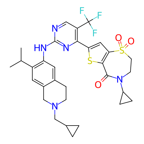 Chemical structure of BindingDB Monomer ID 738036