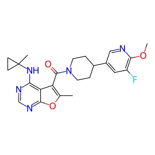 Chemical structure of BindingDB Monomer ID 738808