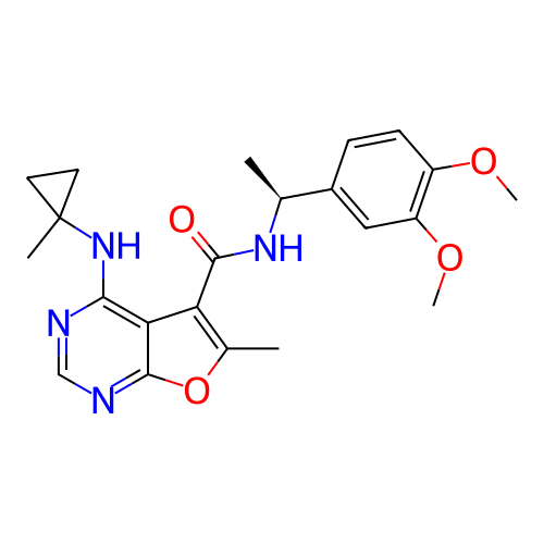 Chemical structure of BindingDB Monomer ID 739260
