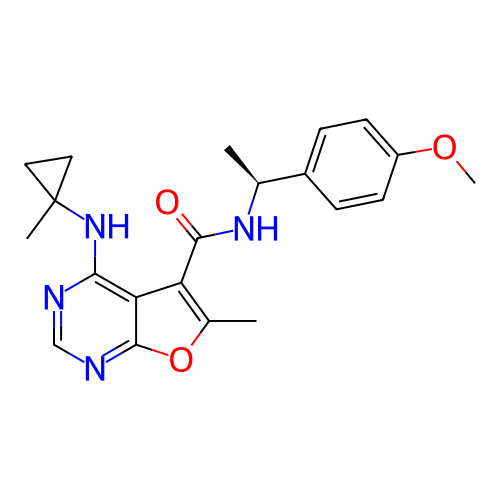 Chemical structure of BindingDB Monomer ID 739264