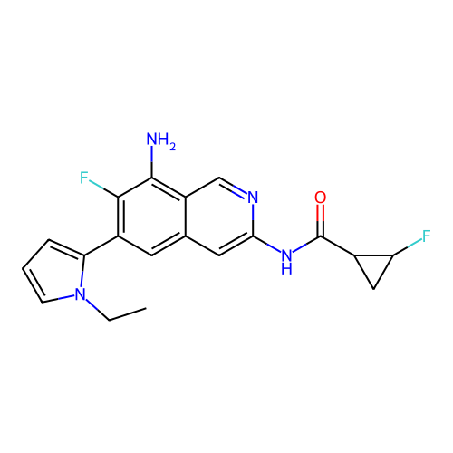 Chemical structure of BindingDB Monomer ID 741282