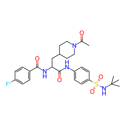 Chemical structure of BindingDB Monomer ID 741344