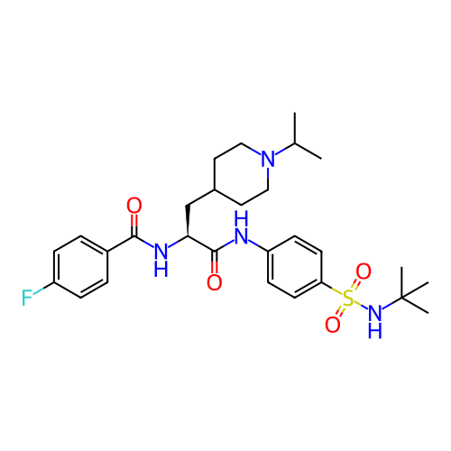 Chemical structure of BindingDB Monomer ID 741353