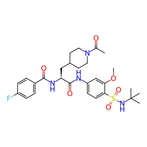 Chemical structure of BindingDB Monomer ID 741378
