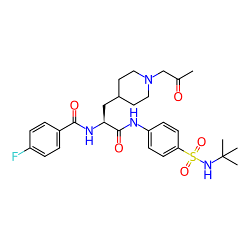 Chemical structure of BindingDB Monomer ID 741386