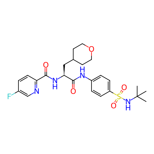 Chemical structure of BindingDB Monomer ID 741390