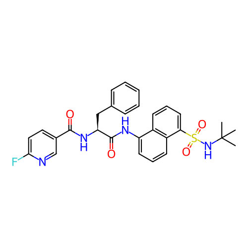 Chemical structure of BindingDB Monomer ID 741391