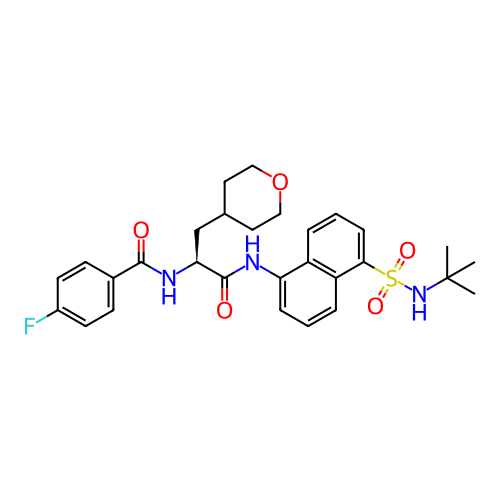 Chemical structure of BindingDB Monomer ID 741415