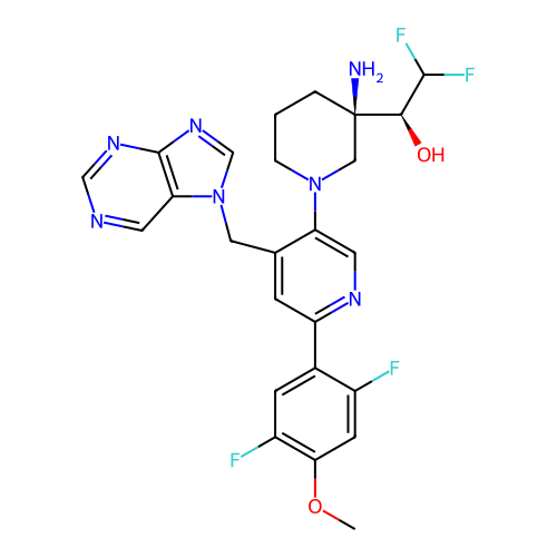 Chemical structure of BindingDB Monomer ID 743401