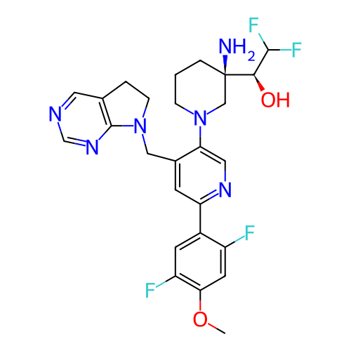 Chemical structure of BindingDB Monomer ID 743402