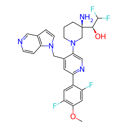 Chemical structure of BindingDB Monomer ID 743422
