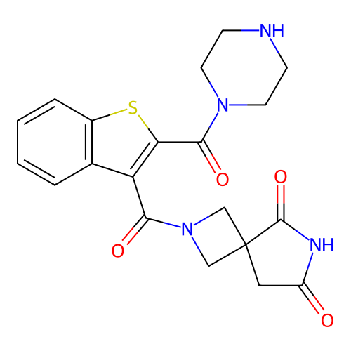 Chemical structure of BindingDB Monomer ID 743435