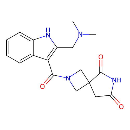 Chemical structure of BindingDB Monomer ID 743450