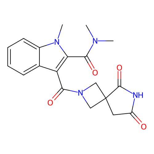Chemical structure of BindingDB Monomer ID 743453