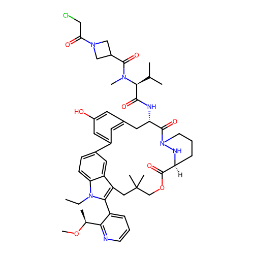 Chemical structure of BindingDB Monomer ID 743457