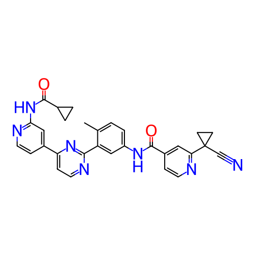 Chemical structure of BindingDB Monomer ID 745707