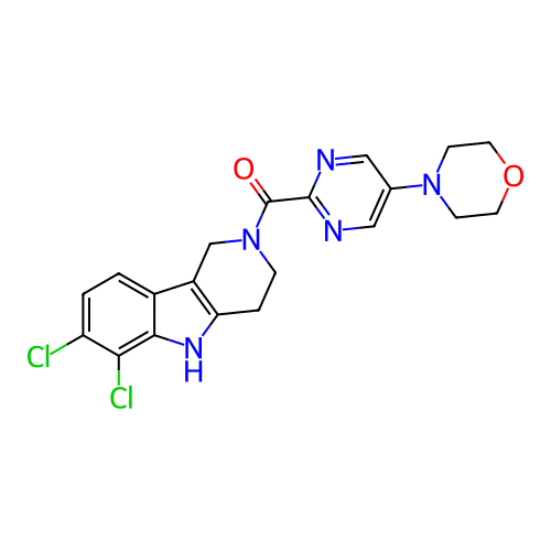Chemical structure of BindingDB Monomer ID 747192