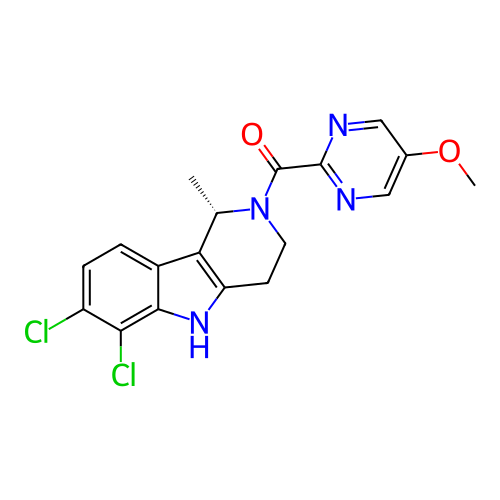 Chemical structure of BindingDB Monomer ID 747208
