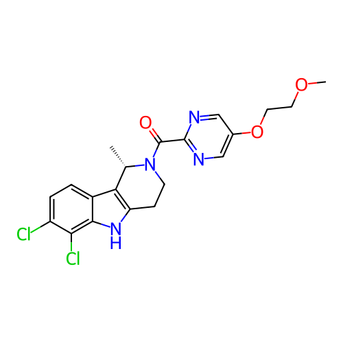 Chemical structure of BindingDB Monomer ID 747242
