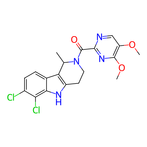 Chemical structure of BindingDB Monomer ID 747243