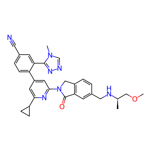 Chemical structure of BindingDB Monomer ID 747634