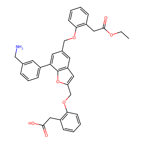 Chemical structure of BindingDB Monomer ID 747961