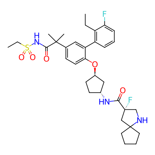 Chemical structure of BindingDB Monomer ID 748443